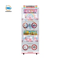 WANGERBAO Distributeur automatique de capsules Gacha à monnayeur, double étage, Premium Max, en promotion, Fabricant direct