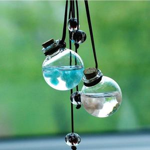 Accesorios para el Interior del Automóvil, Colgante de Cristal con Aceite Esencial, Perfume para Automóvil, Suministros de Aromaterapia, Ambientador - Product Image 5