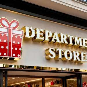 Lettre en acrylique 3D découpée au laser, logo d'entreprise personnalisé, enseigne de salon de coiffure, enseigne lumineuse LED pour magasin - Product Image 4