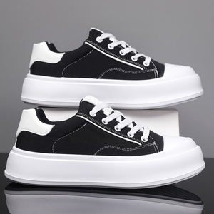 Scarpe Sportive da Passeggio, Sneakers Casual da Uomo per Skateboard, Scarpe da Ginnastica OEM Personalizzabili con Logo in Tela - Product Image 3