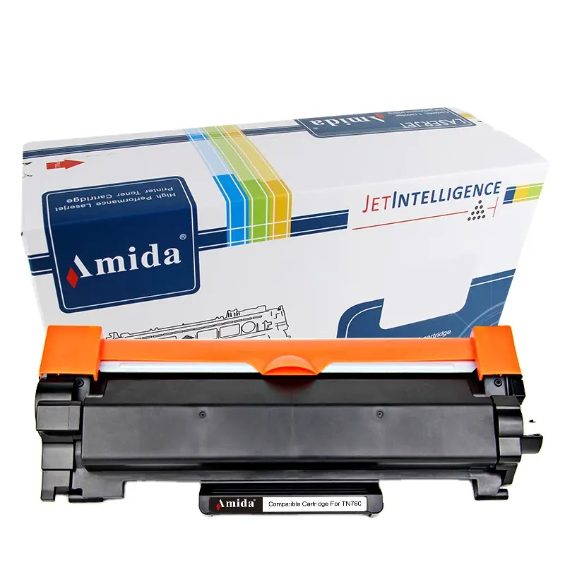 Brother Toner Cartridge TN760 TN2445 TN2450 TN2420 TN2485 TN2465 TN2456 TN13 Amida New Compatible Toner Cartridge Wholesale