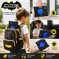 Tablette Enfant en Promotion avec Carte SIM, 10.1" Android 14 12+512 Go 4G LTE avec Étui pour l'Apprentissage/Cours en Ligne et Contrôle Parental