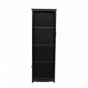 Commode autoportante moderne en tissu pour salon, durable, avec panneaux en MDF et acier inoxydable, en pin, disponible en plusieurs couleurs - Fournisseur en gros - Product Image 4