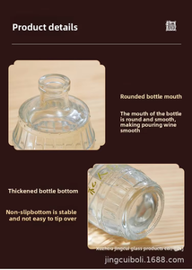 Bouchon épaissi de 0,50 kg pour bouteille de liqueur <span class=keywords><strong>vide</strong></span>, en verre scellé, spécial fût de chêne, anti-fuite, pour pot de <span class=keywords><strong>cave</strong></span> - Product Image 5
