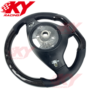 Volant de voiture sport en fibre de carbone personnalisé pour BMW E46 E39 M3 E90 E87 M5 E92 E63 E60 E30 E70 X5 X1 X3 F10 F20 F30 - Product Image 3