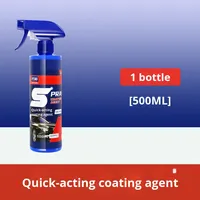 500ml Ph Neutro Sin residuos Sin enjuague Cuidado del automóvil Recubrimiento rápido Nano Cristal Agente Líquido Sellador repelente al agua para automóviles Vidrio