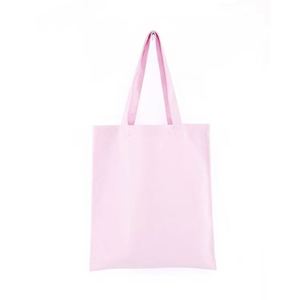 Sacs de shopping en coton personnalisés en gros avec logo, sacs fourre-tout vierges en toile pour sublimation - Product Image 2