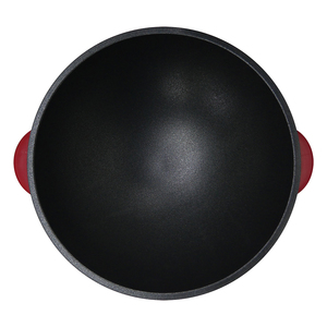 Olla Eléctrica HANABISHI de 10 Pulgadas, Color Rojo Brillante, Antiadherente, con Tapa de Aluminio y Vaporera, Capacidad de 1.5L, Modelo HGP-10STG - Product Image 3