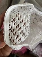 Personalizado al por mayor de ganchillo blanco musulmán islámico cráneo gorra de oración sombrero Topi Kufi Head Wear Takke Namaz Fesi Tagiya