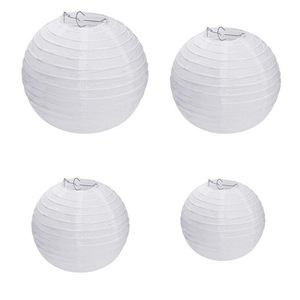 Palmy boule de <span class=keywords><strong>papier</strong></span> chinois <span class=keywords><strong>Lampion</strong></span> suspendu lanternes en <span class=keywords><strong>papier</strong></span> de décoration de mariage blanc - Product Image 4