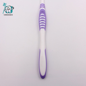 Custom Toothbrush Long Handle Adult Manual Toothbrush HJ823B <b>Clean</b> Function Wholesale - Product Image 4