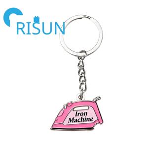 LLavero esmaltado de hierro a presión personalizado para ropa, diseñador de <span class=keywords><strong>costurera</strong></span>, regalo de joyería, llavero para planchar <span class=keywords><strong>y</strong></span> máquina de coser, Llavero - Product Image 3