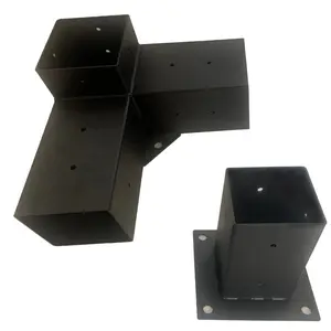 Supports de pergola Kit de pergola pour menuiserie 4x4 Kit de quincaillerie pour pergola extérieure moderne modulaire