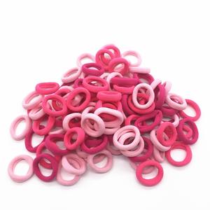 MIO 100 pièces par sac cravate de <span class=keywords><strong>cheveux</strong></span> Simple pour femmes filles Salon quotidien élastique élastique pour enfants petite taille bandeau de <span class=keywords><strong>cheveux</strong></span> sans couture - Product Image 2