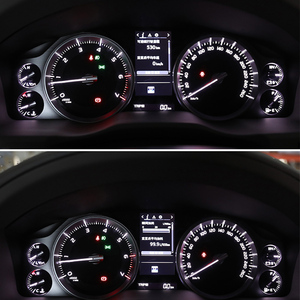 12.3 "mét hiển thị cụm kỹ thuật số cho Toyota Land Cruiser Prado lc200 2008-2015 2016-2020 Đồng hồ tốc độ màn hình xe cụ - Product Image 3