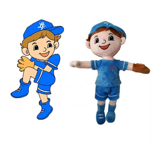 CE personalizado de juguete de dibujos animados Anime Plushie Animal bajo MOQ fabricante de tela de algodón de diseño personalizado juguetes de peluche - Product Image 4