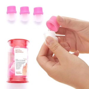 10 Piezas de Tapas de Silicona para Remojar Uñas, Suaves y Reutilizables, Herramienta de Limpieza para Remover Esmalte Acrílico y Gel, para Salón de Uñas - Product Image 2