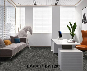 Tapis de salon faciles à nettoyer, imperméables, résistants aux taches, tapis de couleur unie avec un design de haute qualité - Product Image 5