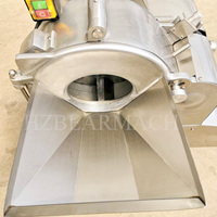 Bear Groente- en Fruit Snijmachine 15x15mm Kubus Snijder Motor/Motor voor Ui Tomat 1500W 380V/220V 100KG SUS304 RVS