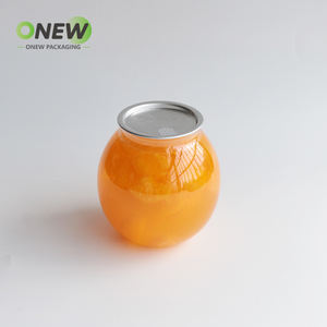 Bevanda personalizzata trasparente per bevande in plastica trasparente Soda può bottiglie di succo per animali domestici lattine a forma di palla - Product Image 2