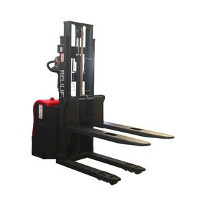 Verstellbare Gabeln 1,5 Tonnen Elektrischer Palettenhubwagen für Be- und Entladearbeiten Elektrischer Stapler - Product Image 3
