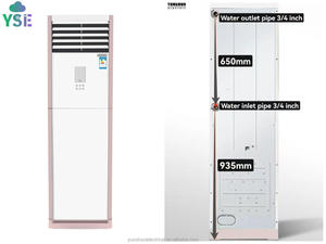 Climatiseur mural à deux tuyaux, unité de refroidissement à eau verticale sur pied pour un confort optimal - Product Image 2