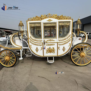 Magnifique calèche royale artisanale, idéale pour les mariages et les célébrations - Product Image 4