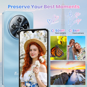 Téléphones mobiles LTE originaux Fossibot S5Pro 8 Go + 256 Go, batterie 6000 mAh, écran HD+ 6,8 pouces 120 Hz, double SIM débloqué, Android 15 - Product Image 3