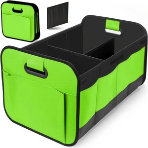 Organizer <span class=keywords><strong>per</strong></span> Bagagliaio Auto in Pelle Pieghevole Multifunzionale, Scatole Portaoggetti <span class=keywords><strong>per</strong></span> Auto in Offerta - Product Image 5