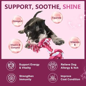 Masticables Probióticos para Perros para la Salud Intestinal y el Apoyo Inmunológico, Absorción Rápida - 2.2g/Unidad para Todas las Razas - Product Image 2