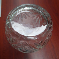 Ensemble de carafes en verre Globe personnalisé 900ML bouteille 90cl carafe à vin whisky de luxe 32OZ avec couvercle en verre