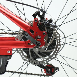 VTT MTBGO 27,5 pouces, 27 vitesses, cadre en acier, pneus noirs, système de suspension, accessoires de VTT pour homme - Product Image 4