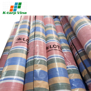 Lona de rayas de alta calidad HDPE 4X5M Producto INTERNACIONAL DE Corea Hoja de plástico PE de calidad - Product Image 5