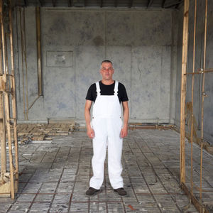 OEM Service Workwear White <strong>Overall</strong> T/C Twill Working Pants <strong>Painters</strong> Bib <strong>Overalls</strong> - Product Image 4