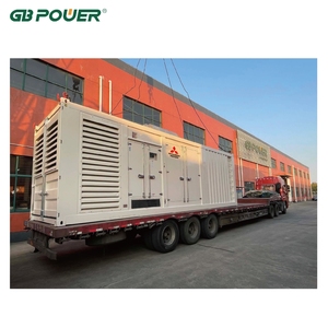Groupe électrogène diesel industriel 2500 KVA triphasé 4 fils, générateur ATS, moteur MITSUBISHI modèle S16R2-PTAW2-C, <span class=keywords><strong>alternateur</strong></span> LEROYSOMER - Product Image 2