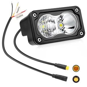 Nuovo Kit di Aggiornamento Illuminazione a LED da 3 Pollici 48V per E-bike Super 73, Ampio Voltaggio, Impermeabile IP68, Alluminio Pressofuso, Connettore Juliet a 3 Pin - Product Image 1