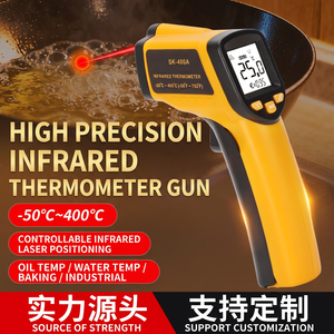 Thermomètre infrarouge SK-400A -50 à 400 °C avec écran LCD, outil de mesure de température industrielle - Product Image 2