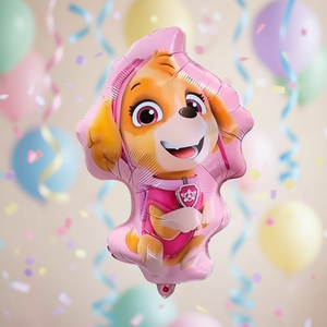 Globo de aluminio metálico de Patrulla Canina Skye para fiesta, 48x70cm, decoración de dibujos animados para cumpleaños infantiles - Product Image 3