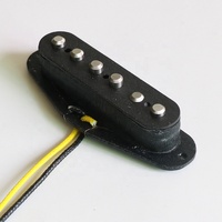 Donlis 1 set de micros de guitare ST à bobine simple vintage avec aimants mixtes Alnico 5 et Alnico 2 pour guitares électriques SSS