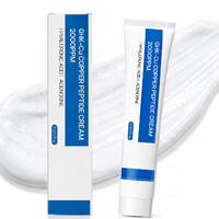 Crème au cuivre bleu à étiquette privée GHK-Cu Collagen Boost, hydratant, réparateur de la peau, raffermissant, crème pour le visage Ghkcu