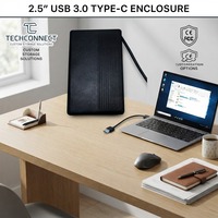 Boîtier portable pour disque dur SSD de 2,5 pouces, boîtier USB C pour la mise en scène 3D pour les ingénieurs, prix direct d'usine pour la production vidéo