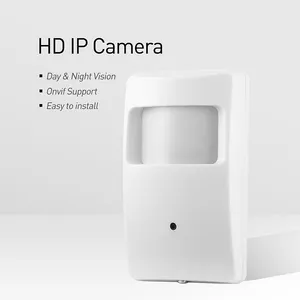 REVODATA 5MP IP Camera Mini PIR Type 18pcs 940nm Led Invisible IR Night Vision Indoor Security Camera Surveillance System