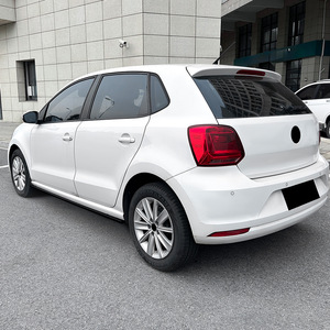 Jupes latérales Amp Z en fibre de carbone noir piano texturé pour Volkswagen Polo 6R 6C 2009-2017, finition mate, kit carrosserie - Product Image 2