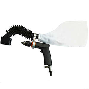 Perceuse pneumatique industrielle à aspiration centrale TY13845V, mandrin 5/16 pouces, 4500 tr/min, 0,45 CV, poignée pistolet, accessoire de collecte des poussières de perçage - Product Image 1