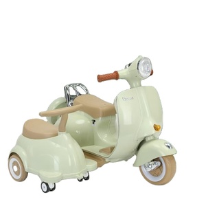 <span class=keywords><strong>Moto</strong></span> électrique unisexe à 3 roues, nouveau modèle, pour enfants de 3 à 12 ans, voiture à batterie, petite voiture à glissière en plastique - Product Image 1