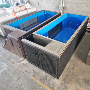 Piscine hors sol de type conteneur avec filtre, pompe et échelle pour jardin extérieur - Product Image 2