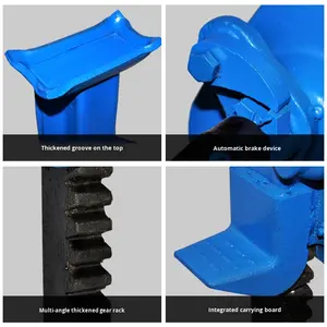 Machine de levage de treuil mécanique à manivelle pour systèmes de stockage 3T 5T 10T - Product Image 6