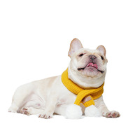 UFBemo Offre Spéciale rose lapin moelleux boule écharpe mignon mode hiver chien tricoté animal chaud écharpe