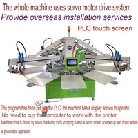 Nouvelle machine d'impression automatique 4 couleurs 10 stations machine d'impression nouveaux prix des machines d'impression