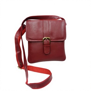 BS INTERNATIONAL Lightweight Genuine Leather Clutch <b>Long</b> Strap Large Capacity Zipper Waterproof Durable Casual Handbags - Product Image 1